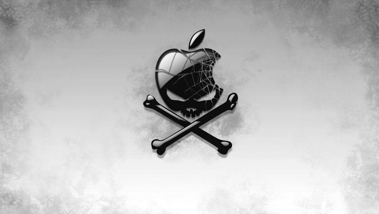 Apple Skull Logo